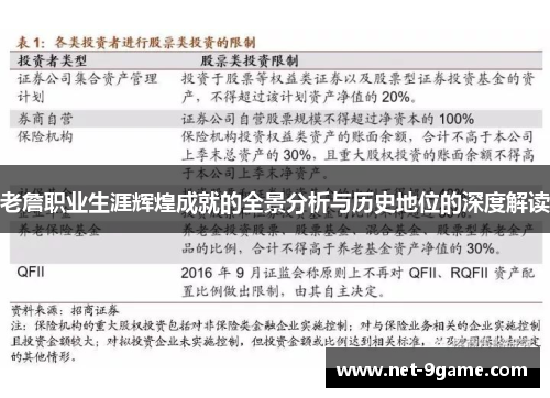 老詹职业生涯辉煌成就的全景分析与历史地位的深度解读 老詹职业生涯辉煌成就的全景分析与历史地位的深度解读